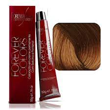 Cobertura até 100% de cabelos brancos. Forever Colors Dourado 8 34 Louro Claro Forever Liss Forever Liss