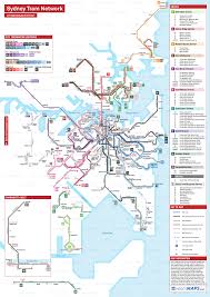 Submission Sydney Tram Network At Its Maximum Extent By Voommaps Submitted By The Map S Creator Who Says After Ha Transit Map Train Map Subway Map Design