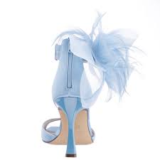 Nina Dora Sandal in Sky Blue Crystal Satin at Nordstrom, Size 6