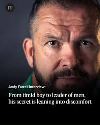 Andy Farrell was a shy kid. It feels a bit mad to think of him like that  now, all these years on, all those teams and trials and dressing-room  speeches later. Man