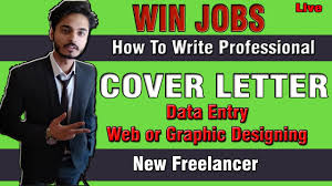 Nov 02, 2021 · upwork cover letter for data mining / analyst / extraction / web research 12. How To Write Upwork Cover Letter For Data Entry Typing Web Or Graphic Design Cover Letter Sample Youtube