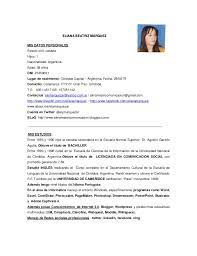 A continuación te presentamos un ejemplo de un currículum vitae para estudiantes elaborado con diferentes diseños de plantillas que puedes descargar en pdf Modelo De Curriculum Vitae Para Abogados Argentina Pay To Write A Research Paper