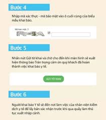 Đối với trẻ mầm non và học sinh tiểu học, phụ huynh thực hiện khai báo y tế cho con (cuối tờ khai ghi rõ tên phụ huynh và kí tên). HÆ°á»›ng Dáº«n Cac BÆ°á»›c Khai Bao Y Táº¿ Toan Dan