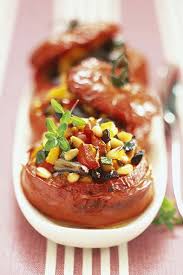 Tomates Farcies Aux Legumes Grilles Ma Vie En Couleurs Recette Recette A Base De Tomates Alimentation Tomates