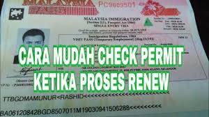8.pengeluaran permit adalah tertakluk kepada keputusan tapisan keselamatan borang rujukan imigresen (imm 63). Cara Mudah Check Permit Plks Yang Tengah Sambung Youtube