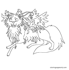 Baby anime wolf coloring page to print fun for kids and preschooler. Pony Winged Knee High Coloring Pages Wolf With Wings Coloring Pages Coloring Pages For Kids And Adults
