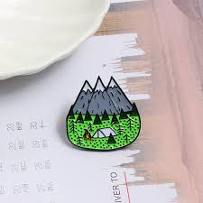 Bukan hanya keindahan pantainya saja, tetapi juga keindahan gunung, alam, dan budayanya yang beraneka ragam. Kartun Gunung Es Gunung Pantai Hutan Rumah Bros Petualangan Pemandangan Alam Enamel Pin Ransel Kerah Lencana Fashion Perhiasan Bros Aliexpress