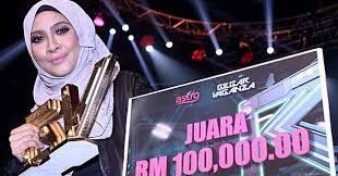 Gegar vaganza bagi musim pertama bermula pada 16 november 2014 dan disiarkan pada hari ahad jam 9.00 malam dan berakhir pada 4 januari 2015. Siti Nordiana Juara Gegar Vaganza Musim Ke 2 Azyyati Liah