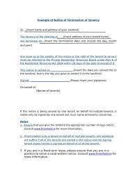 If any one of the tenants on a tenancy agreement serves the landlord notice to end the tenancy, the tenancy ends for all of the tenants when a tenant has given written notice to the landlord, it cannot be cancelled or withdrawn unless the landlord agrees in writing. 9 Tenancy Termination Letters Free Samples Examples Download Free Premium Templates