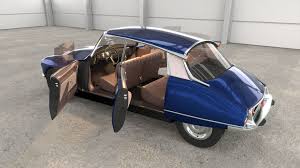 Citroen Ds 23 1974 Old And Restored Version 3d Model Citroen Ds Citroen Citroen Id