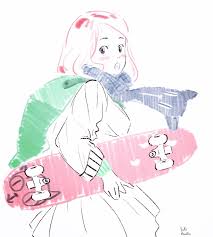 yuki kawatsu illustration アートのアイデア アートスケッチ キャラクター イラスト