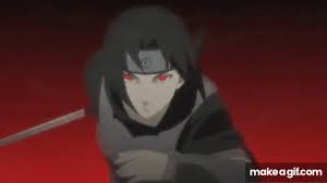 Animated gif uploaded by animeluvr77. Itachi Uchiha Amv Impossible On Make A Gif Itachi Uchiha Itachi Uchiha