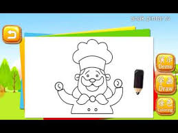 Lovepik memberi anda bahan vektor koki profesional kartun hari buruh gambar unduh gratis, format file grafik untuk penggunaan pribadi dan komersial. Cara Belajar Menggambar Koki Chef Mudah Anak Pintar Tv Anakpintar Menggambar Anak Videoana Youtube