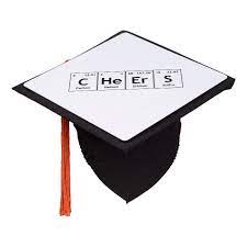 Cheers Chemistry Periodic Table Words Elements Graduation Cap Topper Graduationcap Graduation Cap Toppers Diy Graduation Cap College Graduation Cap Decoration
