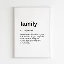 As popsugar editors, we independently select and write about stuff we love and think you'll like too. This Item Is Unavailable Etsy Family Print Family Wall Art Family Signs