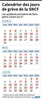 La sncf assure que la grande majorité du trafic tgv pour les destinations touristiques sera assuré. Greve Sncf 2018 Le Calendrier Des Jours Concernes Jusqu Au Jeudi 28 Juin