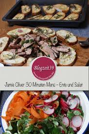 Wie Ware Es Mit Diesen Jamie Oliver 30 Minuten Menu Ente Und Salat Mit Riesencroutons Milchreis Mit Pfl Leckere Salate Salat Rezepte Dressing Salat Rezepte