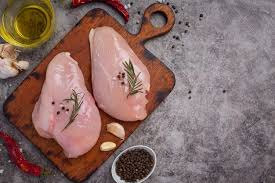 Maybe you would like to learn more about one of these? Free Photo Raw Chicken Breast On The Dark Surface