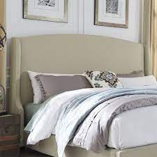 Upholstered Queen Wing Shelter Headboard 100 Br23hu Wingback Headboard Headboard Upholster