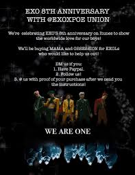 Explore tweets about #exo8dcon on twitter. Poe Union On Twitter Let S Celebrate Exo 8th Anniversary Worldwide On Itunes Exo Exo8yearanniversary Weareoneexo