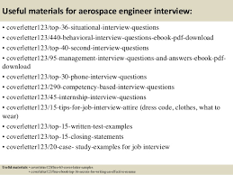 Top 5 Aerospace Engineer Cover Letter Samples