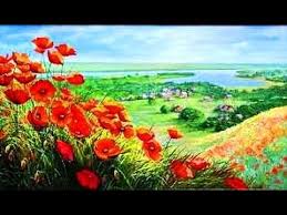 Maybe you would like to learn more about one of these? Quot Field Of Poppies Quot Easy Flower Paintings Techniques For Beginners Landscape Oil Painting Acrylic Youtube Dessin Technique Peinture Dessin