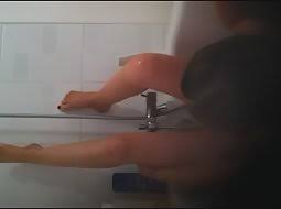 Teen fingering in the bath. Sister Got An Orgasm In The Bath Tub Voyeurs Hd