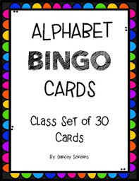This alphabet bingo game is fun for preschoolers who are learning to recognize their letters. Alphabet Bingo Cards By Cuckoo 4 Kinder Teachers Pay Teachers
