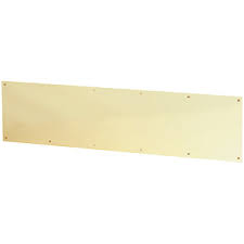 Find stainless steel door kick plates at lowe's today. Kickplates