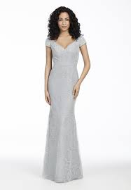 Hayley Paige Occasions 5761 Stardust Celebrations Scoop Neck Bridesmaid Dress Hayley Paige Bridesmaid Patterned Bridesmaid