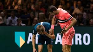 David goffin will miss the marseille open after suffering a freak injury during the rotterdam open. Goffin S Eye Injury Not Serious But Will Not Play Marseille Next Week Tennis Com Live Scores News Player Rankings
