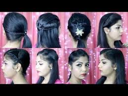 The short hair is the typical boy cut hairstyle for indian girls. 4 Quick And Easy Hairstyles Indian Party Heatless Hairstyles Superprincessjo Easy Hairstyles Indian Hairstyles Party Hairstyles