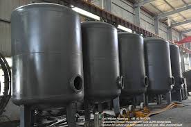 Hcl Naclo Storage Dosing Tanks Carbon Steel Tank Lined Lldpe Corrosion Resistance Sodium Hypochlorite Hydrochloric Acid Vertical 5 50kl Measuring