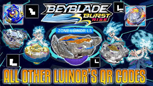 Luinor l5 qr code + all luinor qr codes beyblade burst rise app. Zone Luinor L5 Qr Codes Of All Other Luinors Beyblade Burst Rise Turbo Evolution Cyprus Collab Youtube