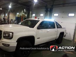 40 Light Bar By Rigid Industries Installed On This New 2016 Gmc Sierra All Terrain At Our Store In Edmonton Ab Professiona Rigid Industries Gmc Sierra Gmc