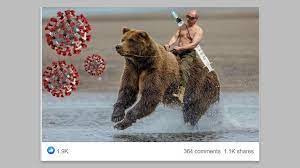 Coronavirus Putin Memes Flood Social Media Bbc News