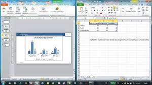 Powerpoint Diagramme Animieren Saulen Und Kreisdiagramm Youtube