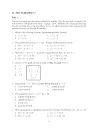 Math Worksheets Quadratic Equations Csdmultimediaservice Com