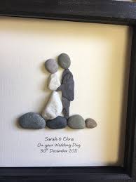 How to choose a personalized gift. Pebble Art Personalised Wedding Gift Unique Gift Etsy Pebble Art Pebble Pictures Personalized Wedding Gifts