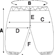 Custom Uniforms Size Measurements