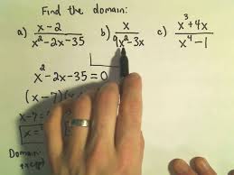 How To Find The Domains Of Rational Expressions In Algebra Math Wonderhowto