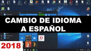Cuando descargues algún programa, tendrás que seleccionar el idioma que prefieras como parte del proceso de la instalación. Como Cambiar El Idioma En Windows 10 De Ingles A Espanol Youtube