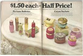 Avon 1972 Campaign 24 Retro Beauty Fragrance Gift Vintage Makeup