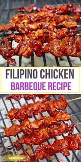 This Chicken Barbeque Recipe Is A Filipino Version Which Is On The Sweeter Side As Co Barbecue Chicken Recipe Barbeque Recipes Filipino Chicken Barbecue Recipe