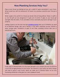 Content updated daily for call plumbing. How Plumbing Services Help You By Home Pros Advisor Issuu