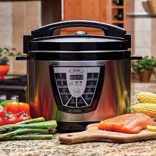 What Makes This Pressure Cooker Different Is That It Has A Canning Setting Which Easi Power Pressure Cooker Best Electric Pressure Cooker Pressure Cooker Xl