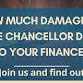 How much damage has the Chancellor done to your event image
