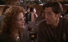 Also, when grant and ad are waiting for julia, andy tells grant to choose me. My Best Friend S Wedding 1997 Starring Julia Roberts Dermot Mulroney Cameron Diaz Rupert Everett Philip Bosco M Emmet Walsh Rachel Griffiths Directed By P J Hogan Movie Review