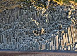 It is a common feature when a hot, mafic (basalt or dolerite) volcanic rock (either lava at the surface or shallow magma just below. Hexagonal Shaped Pillars Called Basalt Columns In Iceland Which Were Formed Through The Cooling Of Lava 9gag