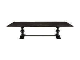 Tuscany 95 X 44 Worn Black Rectangle Trestle Dining Table Dining Table Dining Room Table Trestle Dining Tables